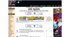 Desktop Screenshot of de.game-toplist.com