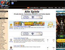 Tablet Screenshot of de.game-toplist.com